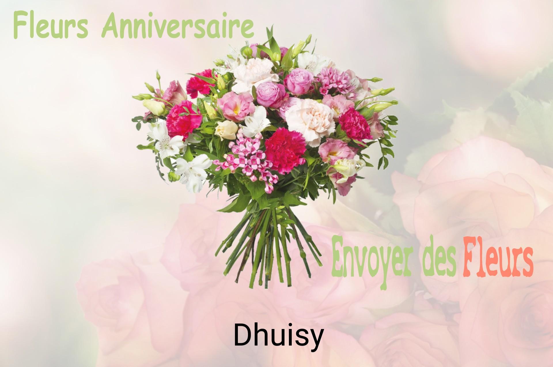 Bouquet de fleurs d’anniversaire livré à Dhuisy