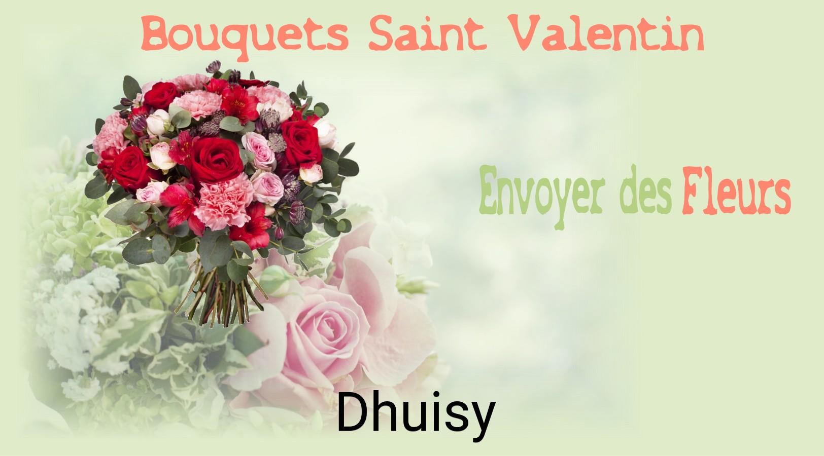Roses de Saint-Valentin livrées à Dhuisy